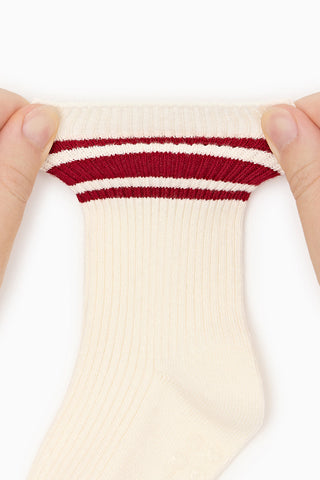 EasyFit Ribbed Striped Socks (2-Piece Set)
