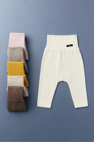 Soft Modal Extra-warm High Waist Leggings [3-30M]