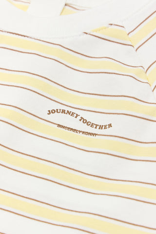 Cool Cotton Stripe Matching Set