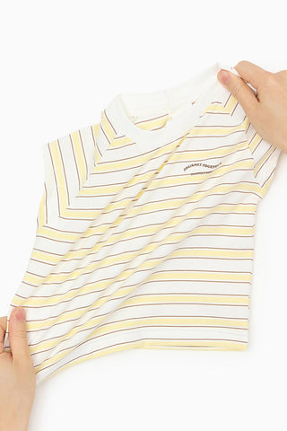 Cool Cotton Stripe Matching Set