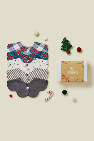 [Holiday] Rolling Bib 5 Pack Gift Set