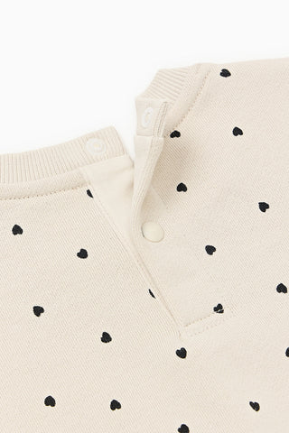 Girls Butter Cotton Fleece-Lined Sweatshirt
