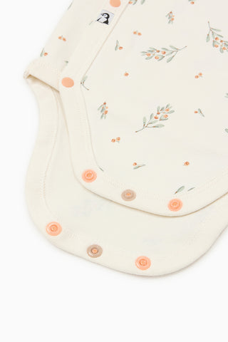 Modal Ultra-Soft Bodysuit [Front Snap, 6/12M] [TOG: 0.26]