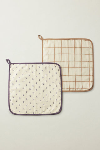 Bamboo Muslin Washcloth with Loop (2P Set)
