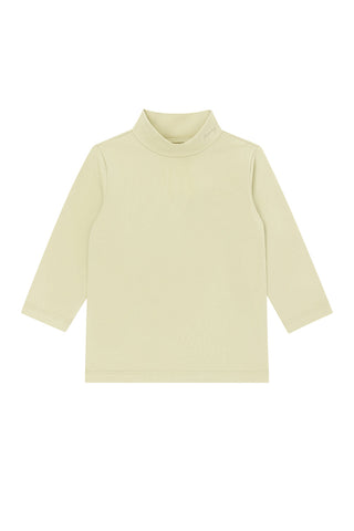 Soft Modal Light Mock Neck T-Shirt