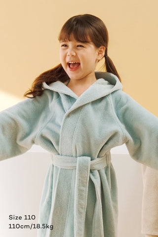 Bamboo Cotton Hooded Bathrobe