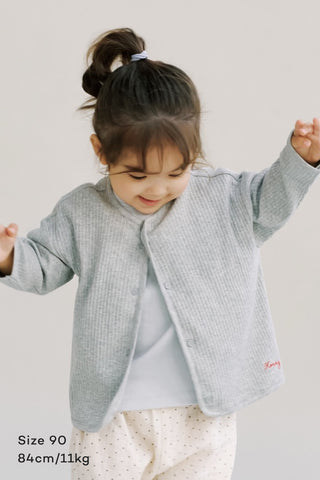 Modal Ribbed Cardigan