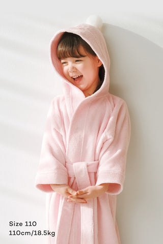 Bamboo Cotton Hooded Bathrobe
