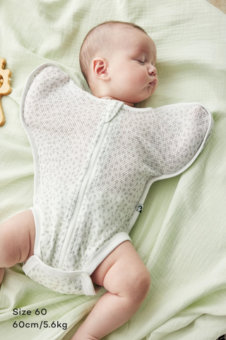 Cotton Mesh Swaddle Suit (Short)