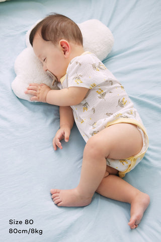 Cotton Mesh Bodysuit