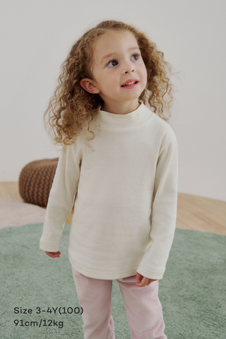 [25FW] Cotton Regular Fit Mock Neck T-Shirt