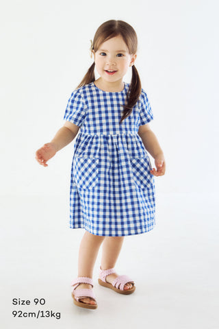 Seersucker Summer Dress