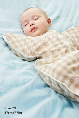 Cotton Mesh Swaddle Suit (Long)