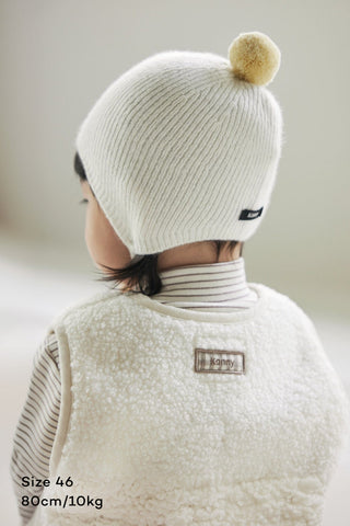 Cashmere Blend Knit Bonnet [0-12M]