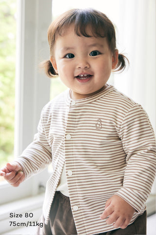 PIMA Cotton Jersey Cardigan
