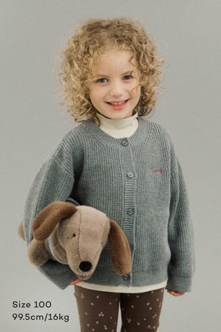 Soft Cotton Knit Cardigan