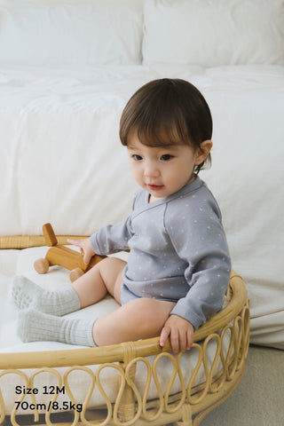 Modal Ultra-Soft Bodysuit [Front Snap, 6/12M] [TOG: 0.26]