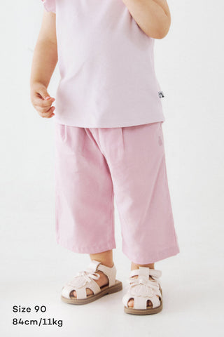 Cotton Relaxed Cropped Pants
