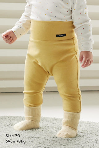 Soft Modal Extra-warm High Waist Leggings [3-30M]