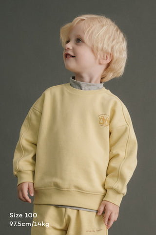Butter Cotton Fleece-Lined Sweatshirt