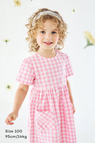 Seersucker Summer Dress