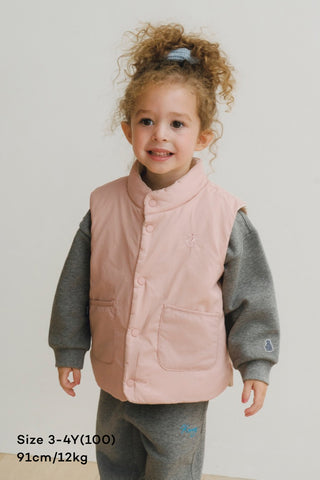 Reversible Quilted Padded Vest