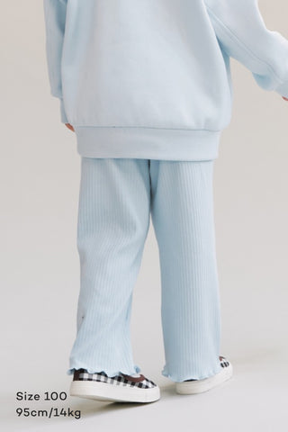 Modal Ribbed Flare Leggings