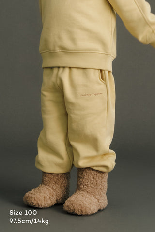 Butter Cotton Fleece-Lined Joggers