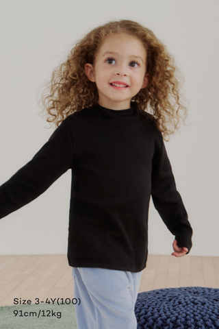 [25FW] Cotton Regular Fit Mock Neck T-Shirt