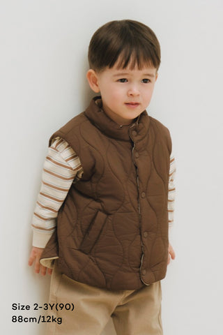 Reversible Quilted Padded Vest