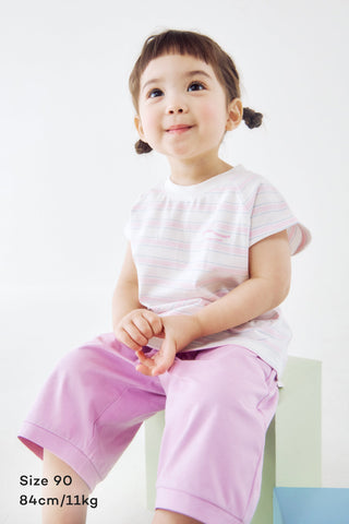 Cool Cotton Stripe Matching Set