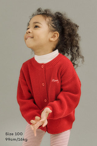 Soft Cotton Knit Cardigan