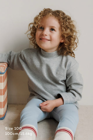 Modal Mock Neck T-Shirt