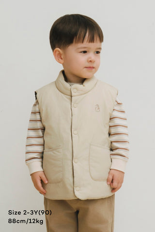 Reversible Quilted Padded Vest