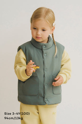 Reversible Quilted Padded Vest