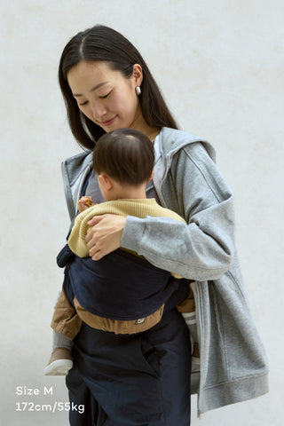 Babywearing Outerwear Zip Up Hoodie