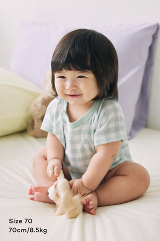 Cotton Mesh Bodysuit