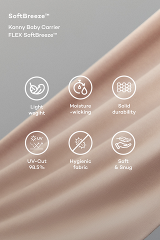 Konny Baby Carrier FLEX SoftBreezeª