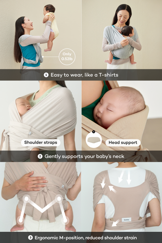 Konny Baby Carrier FLEX SoftBreezeª