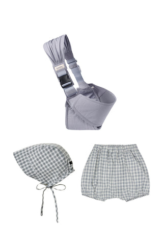 [Build Your Own Set] Hip Seat Carrier & Bonnet and Bloomers Set (U.S)