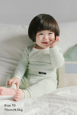 Modal Ribbed Pajama Set