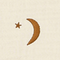 Cream and Moon