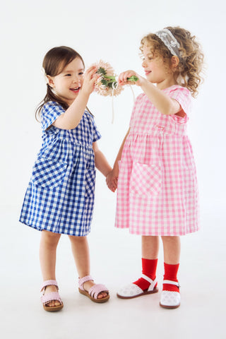 Seersucker Summer Dress