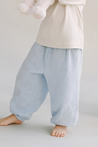 Relaxed Gauze Pull-On Pants