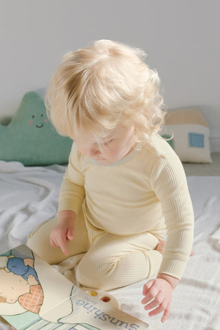 Modal Ribbed Pajama Set