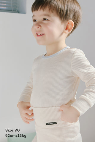 Modal Ribbed Pajama Set