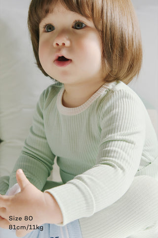 Modal Ribbed Pajama Set