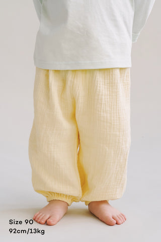 Relaxed Gauze Pull-On Pants