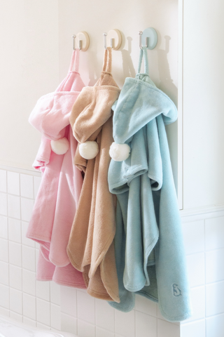 Bamboo Cotton Hooded Poncho Towel