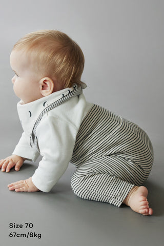 Soft Modal Extra-warm High Waist Leggings [3-30M]